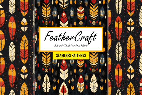 Authentic Tribal Seamless Pattern Art