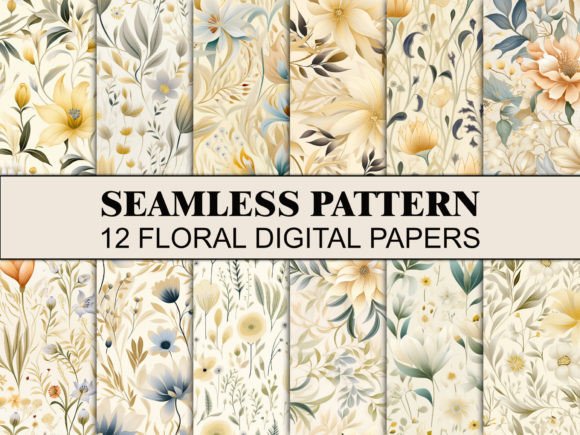 Beige Boho Floral Seamless Pattern: A Guide to Understated Elegance