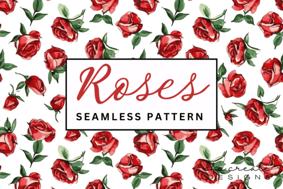 Elevating Creative Workflows with the Roses Seamless Pattern and Our Premium Digital Paper Collection