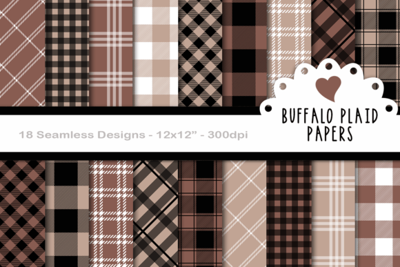 Mastering Brown Black Seamless Plaid Papers for Professional and Creative Projects