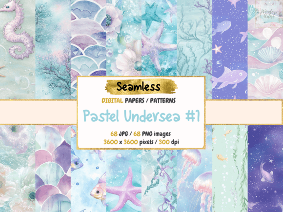 Pastel Undersea 1 Seamless Digital Paper: A Practical Review for Ocean-Inspired Design