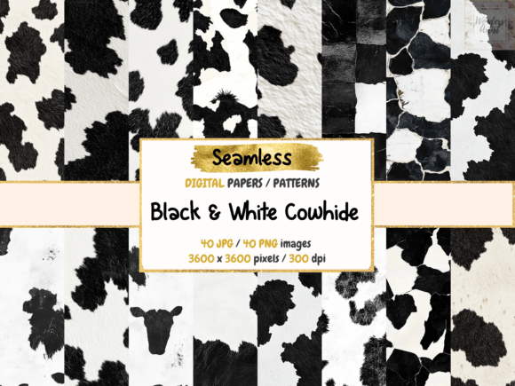 Unlocking Rustic Elegance: The Ultimate Guide to Black White Cowhide Seamless Paper