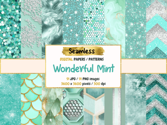 Wonderful Mint Seamless Digital Paper: The Ultimate Guide to Soft Elegance in Digital Design